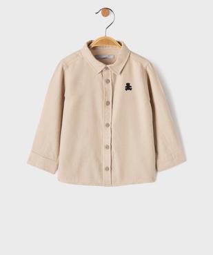 Ensemble 2 pièces chemise + pull sans manches bébé garçon - LuluCastagnette vue2 - LULUCASTAGNETTE - GEMO