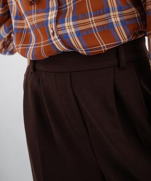 Pantacourt large fluide femme vue2 - GEMO(FEMME PAP) - GEMO