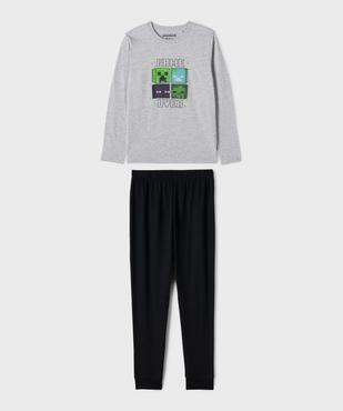 Pyjama avec motifs jeu de construction garçon - Minecraft vue1 - MINECRAFT - GEMO