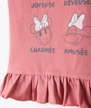 Tee-shirt bébé fille avec motif Minnie – Disney vue2 - DISNEY DTR - GEMO