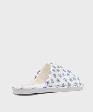 Chaussons mules à motifs fleuris femme - LuluCastagnette vue4 - LULUCASTAGNETTE - GEMO