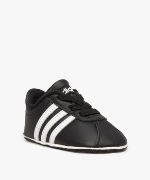 Chaussures de naissance tennis bébé – VL Court Adidas vue3 - ADIDAS - GEMO