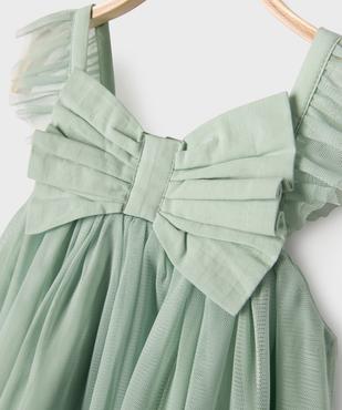 Robe sans manches en tulle bébé fille vue2 - GEMO(BEBE DEBT) - GEMO