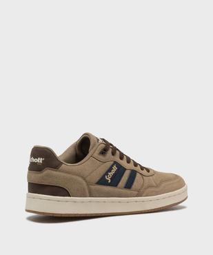 Tennis basses à lacets homme - Schott vue4 - SCHOTT - GEMO