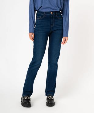 Jean Regular taille haute femme vue5 - GEMO(FEMME PAP) - GEMO