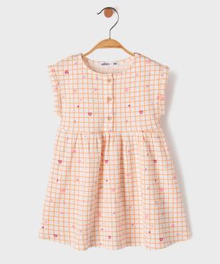Robe sans manches imprimée bébé fille vue1 - GEMO(BEBE DEBT) - GEMO