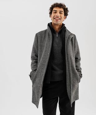 Manteau avec double col amovible homme vue2 - GEMO (HOMME) - GEMO