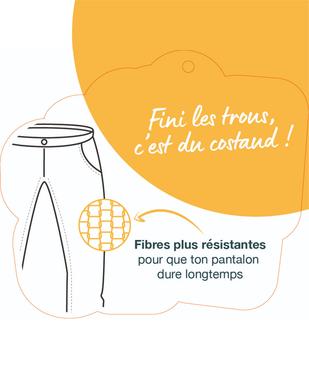 Pantalon cargo résistant à taille réglable garçon vue3 - GEMO (ENFANT) - GEMO