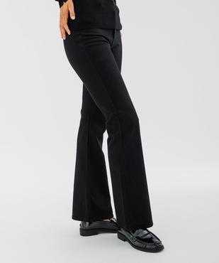 Jean bootcut taille haute femme vue1 - GEMO 4G FEMME - GEMO