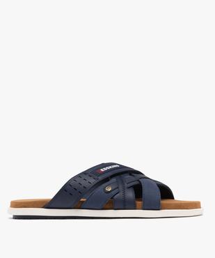 Mules à brides croisées et semelle sport homme - Redskins vue2 - REDSKINS - GEMO