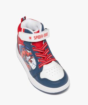 Baskets montantes à lacets élastiques et scratch garçon - Spiderman vue5 - SPIDERMAN - GEMO