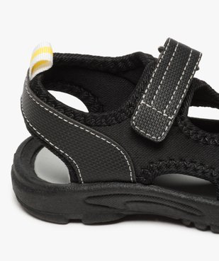 Sandales garçon multi-matières fermeture à scratch vue6 - GEMO (ENFANT) - GEMO