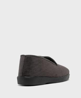 Chaussons confort en velours côtelé homme vue5 - G'FLEX GEMO FOR GOOD - GEMO