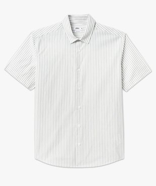 Chemise manches courtes à rayures homme vue4 - GEMO (HOMME) - GEMO