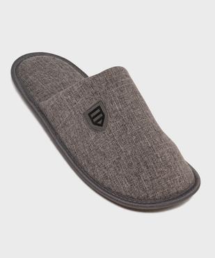 Chaussons mules en textile homme vue5 - GEMO(HOMWR HOM) - GEMO