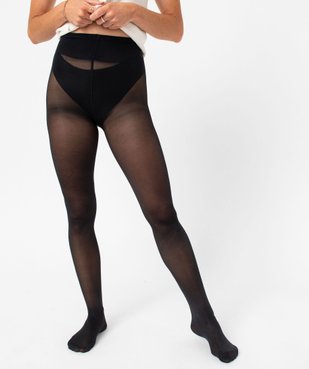 Collants opaque satiné jambes fuselées Diam's - DIM vue1 - DIM - GEMO