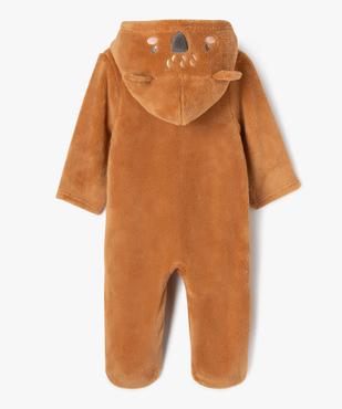 Surpyjama en maille  à capuche animée bébé vue4 - GEMO(BB COUCHE) - GEMO