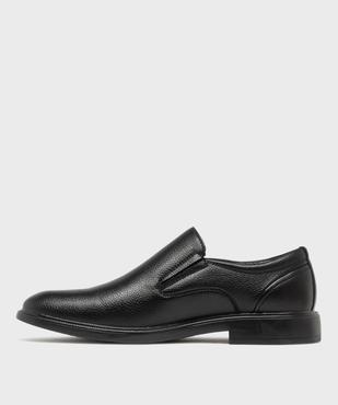 Derbies slip-on grainés homme - Mario Baldano vue3 - MARIO BALDANO - GEMO