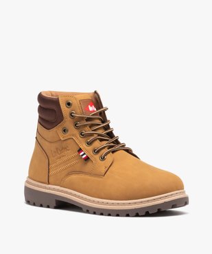 Boots homme unies casual avec col matelassé - Lee Cooper vue2 - LEE COOPER - GEMO