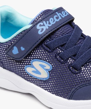 Baskets fille effet pailleté - Sketchers  vue6 - SKECHERS - GEMO