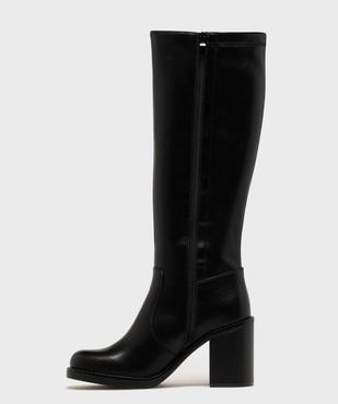Bottes à talon avec bout rond femme - Follow Me vue3 - FOLLOW ME - GEMO