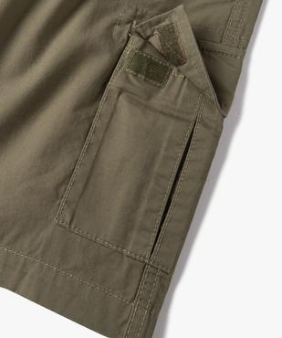 Bermuda coupe Cargo Regular garçon vue3 - GEMO 4G GARCON - GEMO
