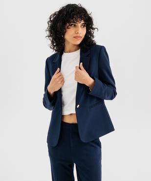 Veste de blazer coupe cintrée femme vue1 - GEMO(FEMME PAP) - GEMO