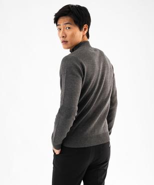 Gilet zippé à col montant homme vue3 - GEMO (HOMME) - GEMO