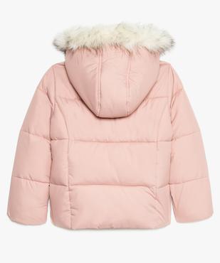 Doudoune fille à capuche duveuteuse vue3 - GEMO (ENFANT) - GEMO