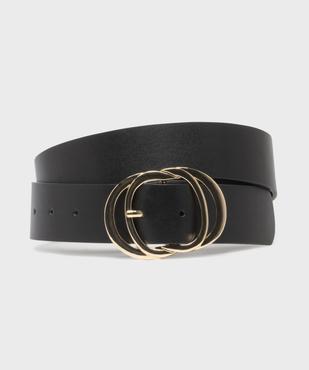 Ceinture à boucle en métal multi-anneaux femme vue1 - GEMO (ACCESS) - GEMO
