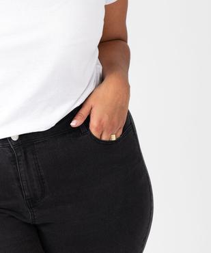 Pantacourt en jean stretch coupe slim taille normale femme grande taille vue2 - GEMO 4G GT - GEMO