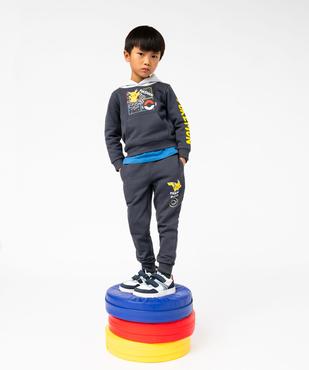 Pantalon de jogging avec motif Pikachu garçon - Pokemon vue1 - POKEMON - GEMO