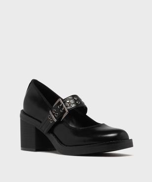 Chaussures à talon Mary Jane à semelle épaisse femme vue2 - 5 MILES - GEMO