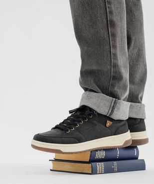 Baskets de ville avec col en denim homme - Urban Steps vue1 - URBAN STEPS - GEMO