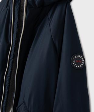 Blouson à capuche avec doublure chaude garçon - LuluCastagnette vue3 - LULUCASTAGNETTE - GEMO