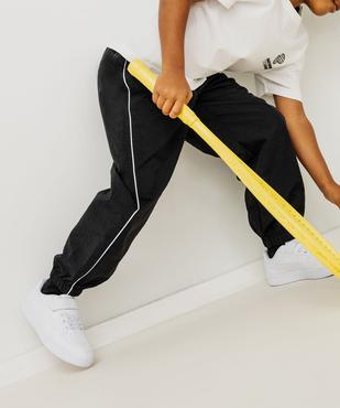 Pantalon de jogging en toile parachute garçon vue1 - GEMO (ENFANT) - GEMO