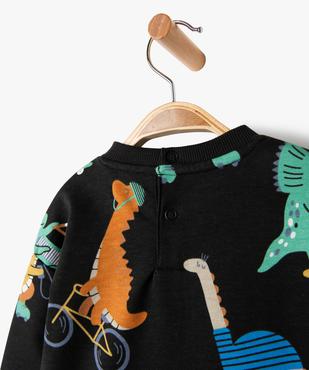Ensemble 2 pièces en molleton doux imprimé sweat + legging bébé garçon vue3 - GEMO(BEBE DEBT) - GEMO
