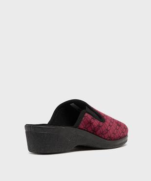 Chaussons mules confort dessus velours femme vue4 - G'FLEX - GEMO