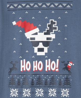 Tee-shirt garçon à manches courtes avec motif de Noël vue2 - GEMO (JUNIOR) - GEMO