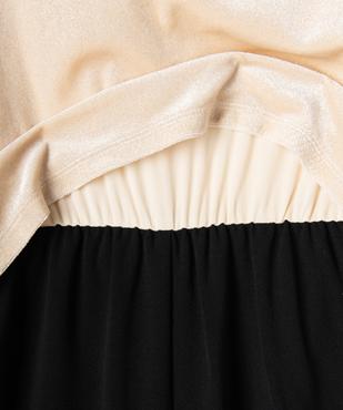 Combinaison pantalon pailleté effet 2-en-1 fille vue3 - GEMO (ENFANT) - GEMO