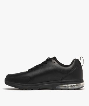 Baskets homme running avec semelle à bulle d'air dessus effet mat Banshee - Airness vue3 - AIRNESS - GEMO
