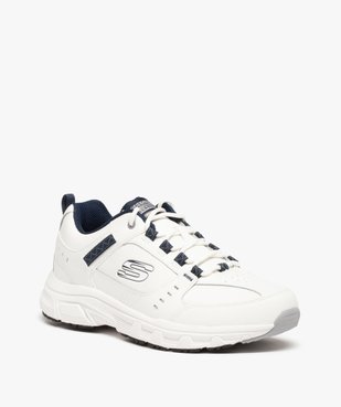 Baskets homme bicolores à lacets – Skechers Redwick vue3 - SKECHERS - GEMO