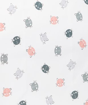 Sac cadeau motif chats format moyen vue2 - GEMO 4G FILLE - GEMO
