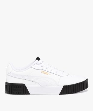 Baskets femme unies détails contrastés – Puma Carina vue1 - PUMA - GEMO