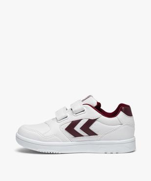Baskets garçon unies à scratch - Hummel Camden vue3 - HUMMEL - GEMO