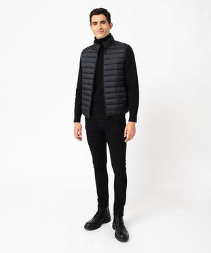 Doudoune sans manches légère à avec col montant homme vue5 - GEMO 4G HOMME - GEMO