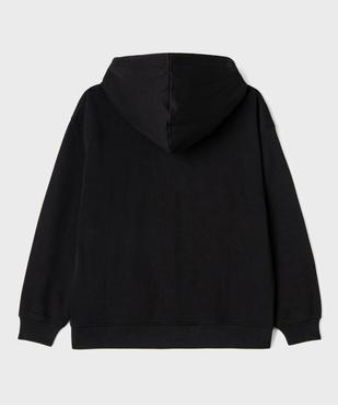 Sweat zippé à capuche fille vue6 - GEMO 4G FILLE - GEMO