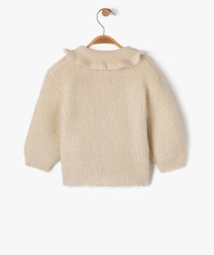 Gilet en maille scintillante bébé fille - LuluCastagnette vue3 - LULUCASTAGNETTE - GEMO