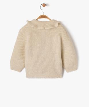 Gilet en maille scintillante bébé fille - LuluCastagnette vue3 - LULUCASTAGNETTE - GEMO
