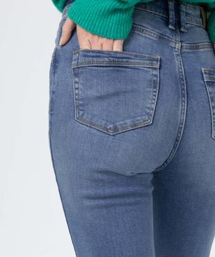 Jean femme coupe bootcut taille haute vue2 - GEMO 4G FEMME - GEMO